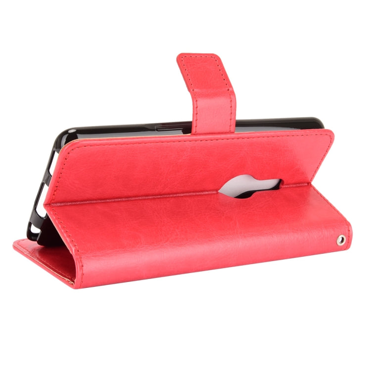 For Fujitsu Arrows BZ02/Be4 Plus/F-41B Crazy Horse Texture Horizontal Flip Leather Case with Holder & Card Slots & Lanyard
