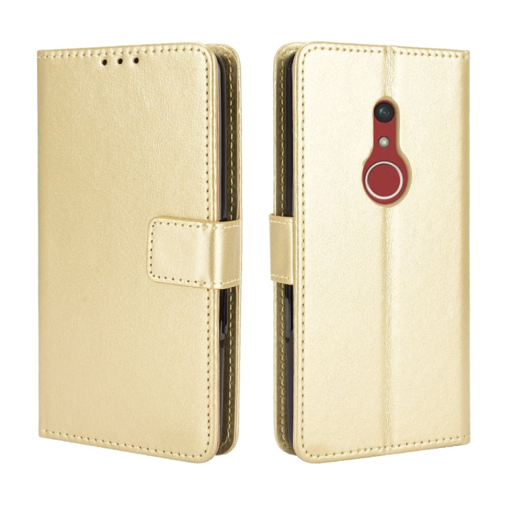 For Fujitsu Arrows BZ02/Be4 Plus/F-41B Crazy Horse Texture Horizontal Flip Leather Case with Holder & Card Slots & Lanyard