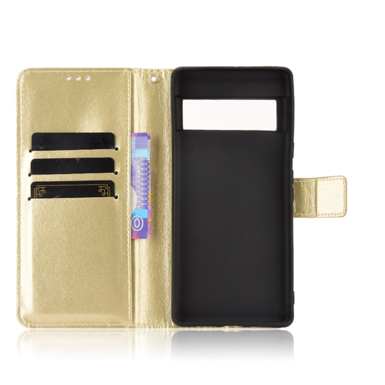 For Google Pixel 6 Crazy Horse Texture Horizontal Flip Leather Case with Holder & Card Slots & Lanyard