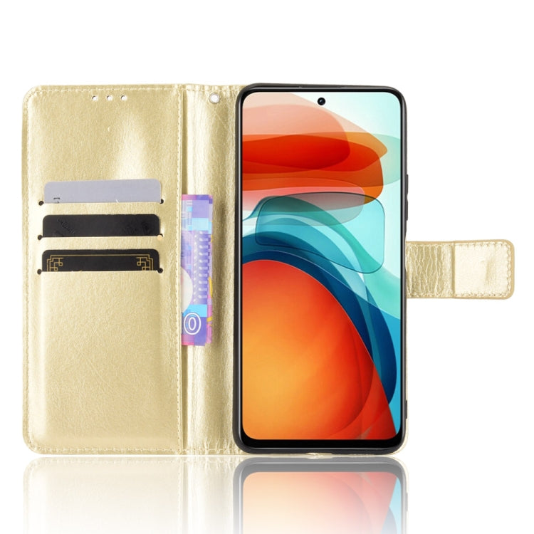 For Xiaomi Redmi Note 10 Pro 5G/Poco X3 GT Crazy Horse Texture Horizontal Flip Leather Case with Holder & Card Slots & Lanyard