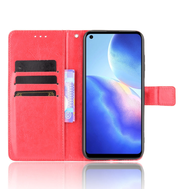 For Blackview A90 Crazy Horse Texture Horizontal Flip Leather Case with Holder & Card Slots & Lanyard