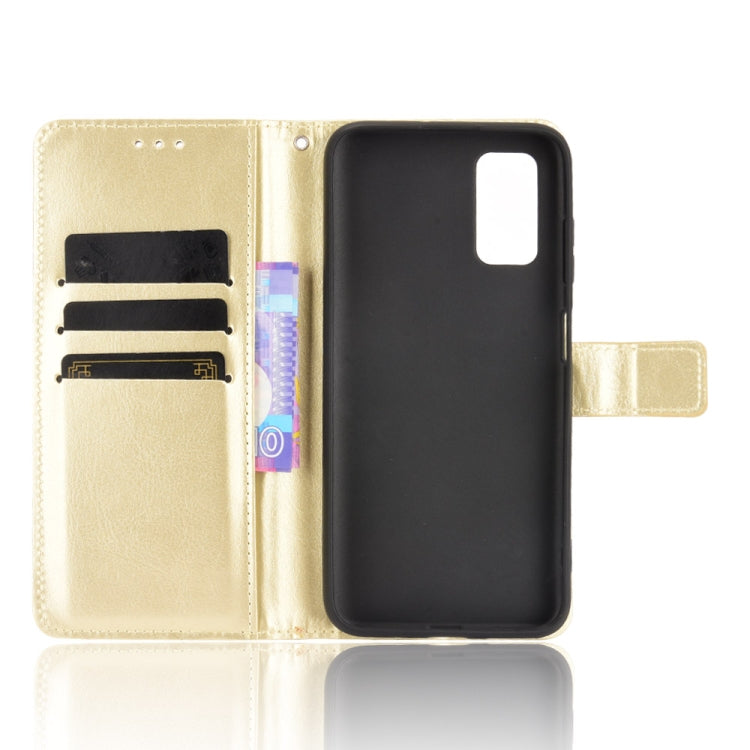 For Blackview A90 Crazy Horse Texture Horizontal Flip Leather Case with Holder & Card Slots & Lanyard