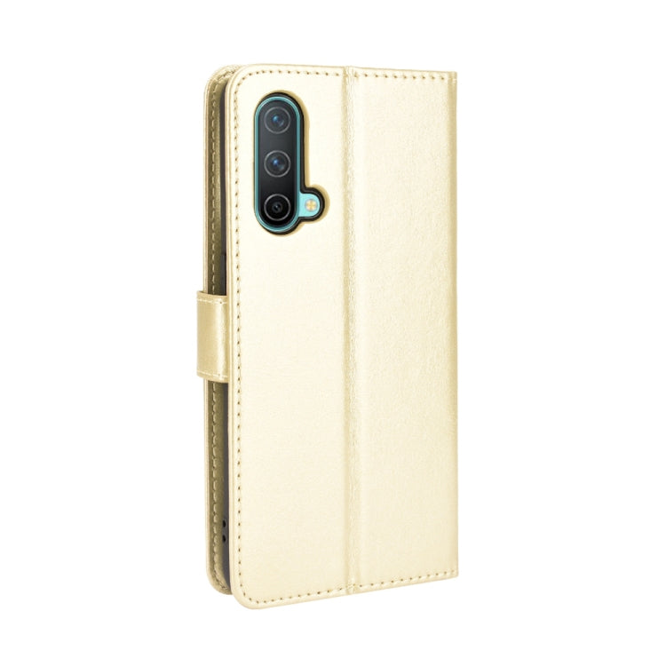 For OnePlus Nord CE 5G Crazy Horse Texture Horizontal Flip Leather Case with Holder & Card Slots & Lanyard