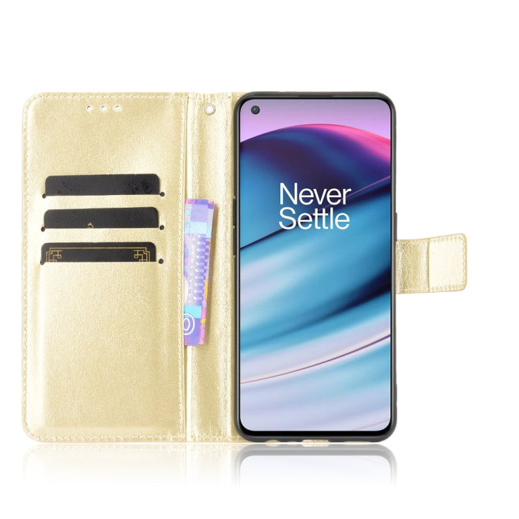 For OnePlus Nord CE 5G Crazy Horse Texture Horizontal Flip Leather Case with Holder & Card Slots & Lanyard