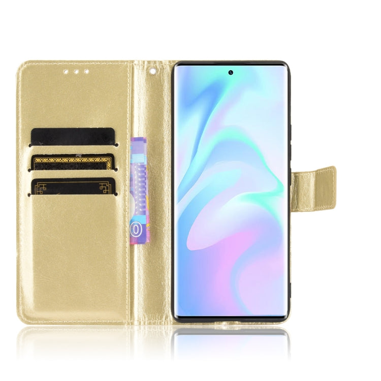 For ZTE Axon 30 Ultra 5G Crazy Horse Texture Horizontal Flip Leather Case with Holder & Card Slots & Lanyard