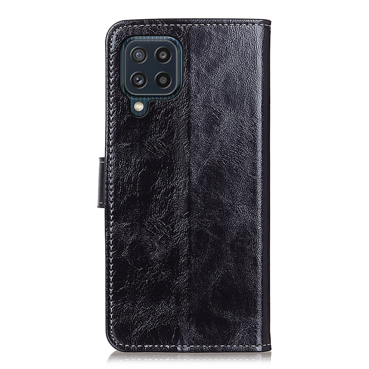 For Samsung Galaxy M32 Retro Crazy Horse Texture Horizontal Flip Leather Case with Holder & Card Slots & Photo Frame & Wallet