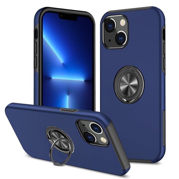 For iPhone 13 Pro Max Magnetic Ring Kickstand Shockproof Phone Case