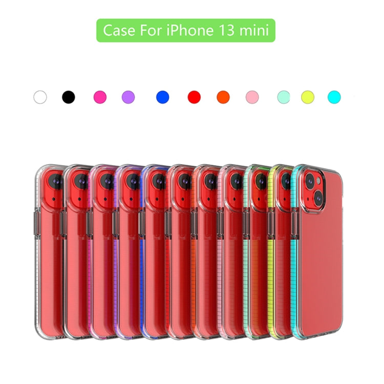 For iPhone 13 mini TPU Double-color Shockproof Protective Case
