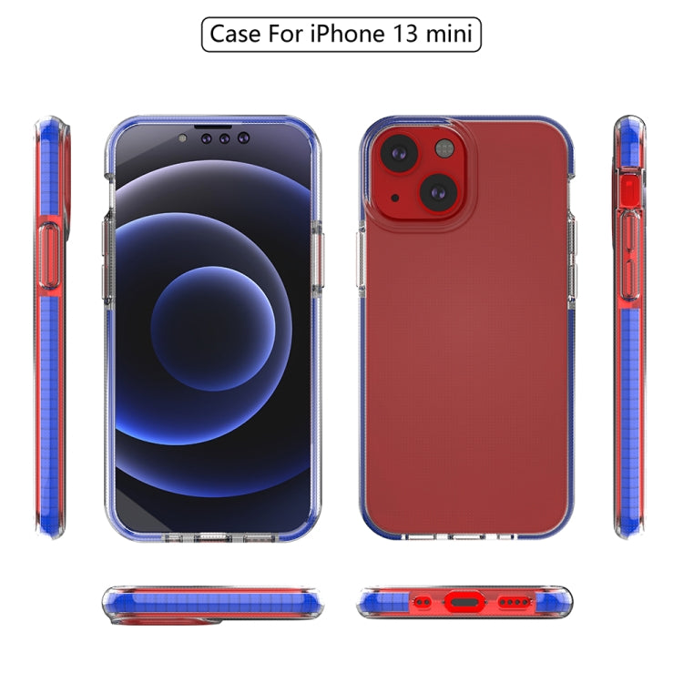 For iPhone 13 mini TPU Double-color Shockproof Protective Case