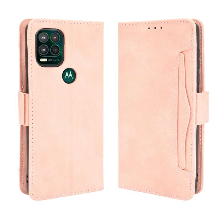 For Motorola Moto G Stylus 5G 2021 Skin Feel Calf Pattern Horizontal Flip Leather Case with Holder & Card Slots & Photo Frame