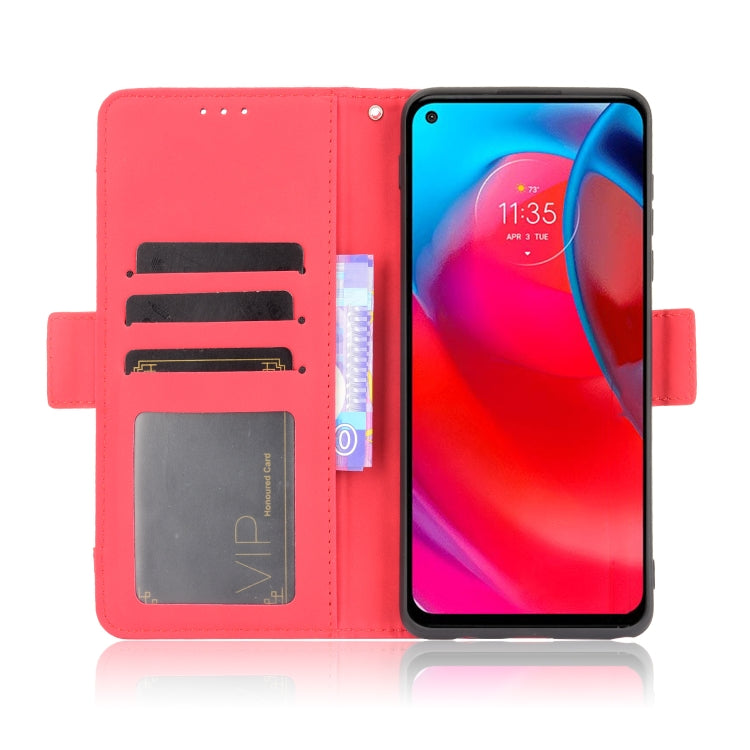 For Motorola Moto G Stylus 5G 2021 Skin Feel Calf Pattern Horizontal Flip Leather Case with Holder & Card Slots & Photo Frame