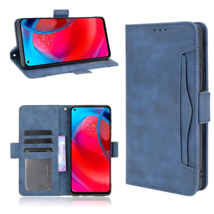 For Motorola Moto G Stylus 5G 2021 Skin Feel Calf Pattern Horizontal Flip Leather Case with Holder & Card Slots & Photo Frame
