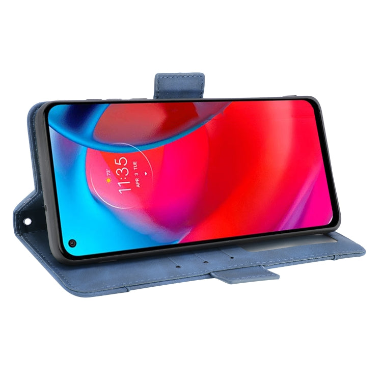 For Motorola Moto G Stylus 5G 2021 Skin Feel Calf Pattern Horizontal Flip Leather Case with Holder & Card Slots & Photo Frame