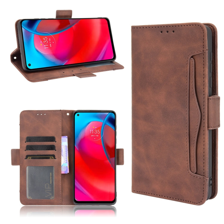 For Motorola Moto G Stylus 5G 2021 Skin Feel Calf Pattern Horizontal Flip Leather Case with Holder & Card Slots & Photo Frame