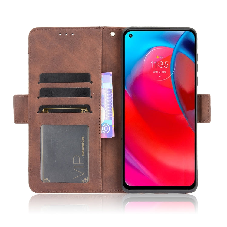 For Motorola Moto G Stylus 5G 2021 Skin Feel Calf Pattern Horizontal Flip Leather Case with Holder & Card Slots & Photo Frame