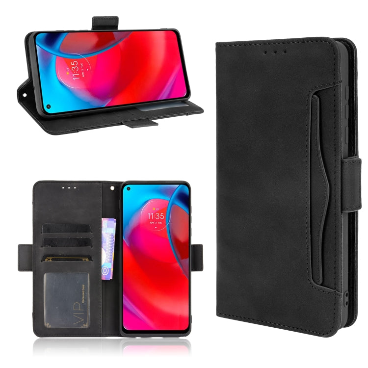 For Motorola Moto G Stylus 5G 2021 Skin Feel Calf Pattern Horizontal Flip Leather Case with Holder & Card Slots & Photo Frame