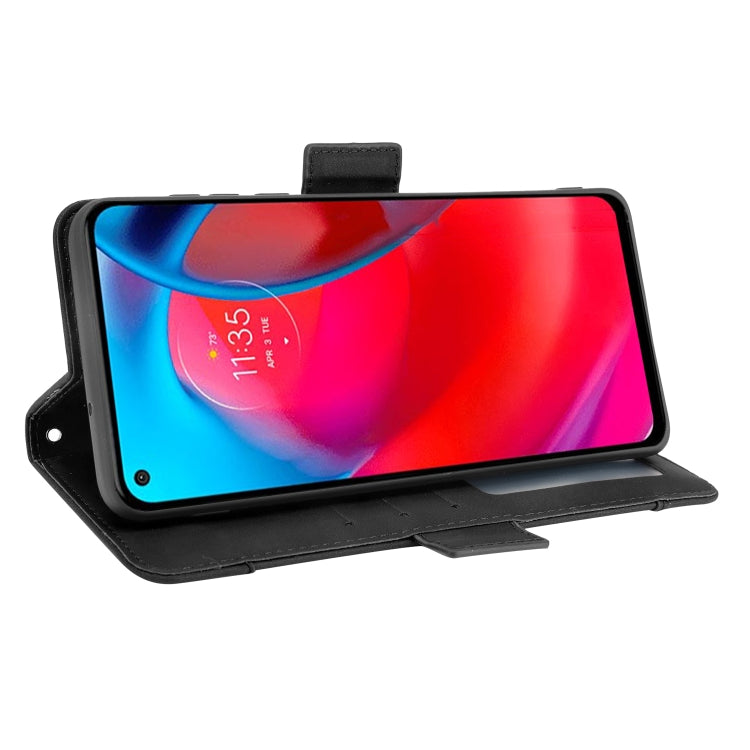 For Motorola Moto G Stylus 5G 2021 Skin Feel Calf Pattern Horizontal Flip Leather Case with Holder & Card Slots & Photo Frame