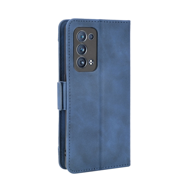 For OPPO Reno6 Pro+ 5G Skin Feel Calf Pattern Horizontal Flip Leather Case with Holder & Card Slots & Photo Frame