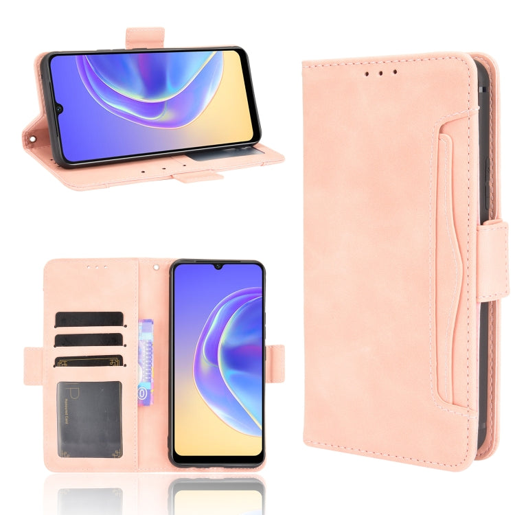 For vivo V21e 4G / Y73 2021 Skin Feel Calf Pattern Horizontal Flip Leather Case with Holder & Card Slots & Photo Frame
