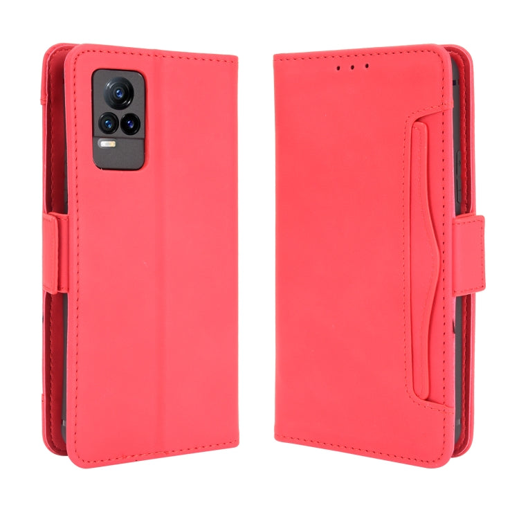 For vivo V21e 4G / Y73 2021 Skin Feel Calf Pattern Horizontal Flip Leather Case with Holder & Card Slots & Photo Frame