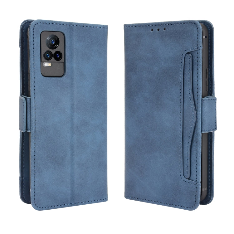 For vivo V21e 4G / Y73 2021 Skin Feel Calf Pattern Horizontal Flip Leather Case with Holder & Card Slots & Photo Frame