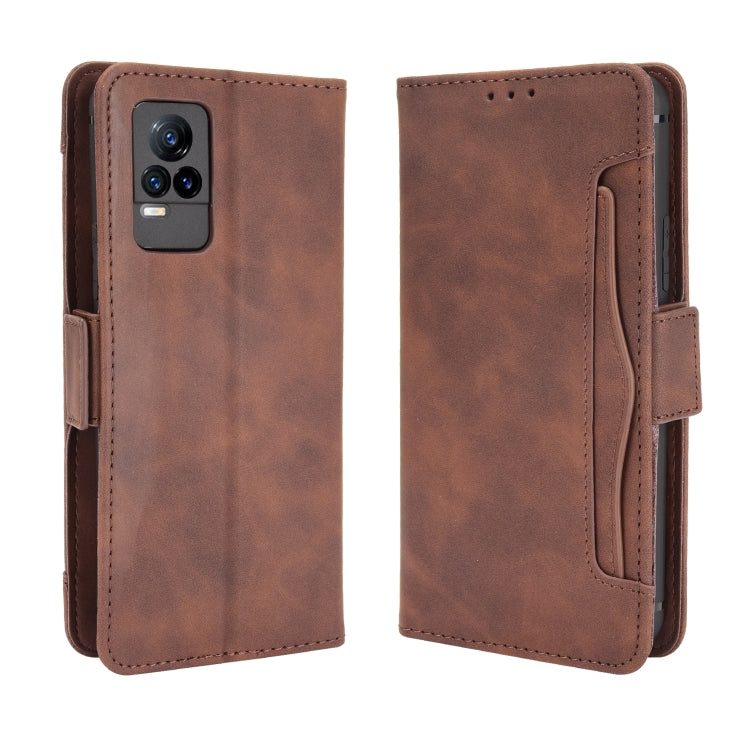 For vivo V21e 4G / Y73 2021 Skin Feel Calf Pattern Horizontal Flip Leather Case with Holder & Card Slots & Photo Frame