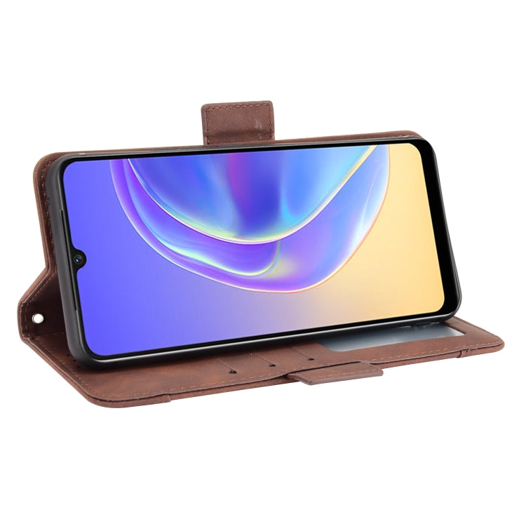 For vivo V21e 4G / Y73 2021 Skin Feel Calf Pattern Horizontal Flip Leather Case with Holder & Card Slots & Photo Frame