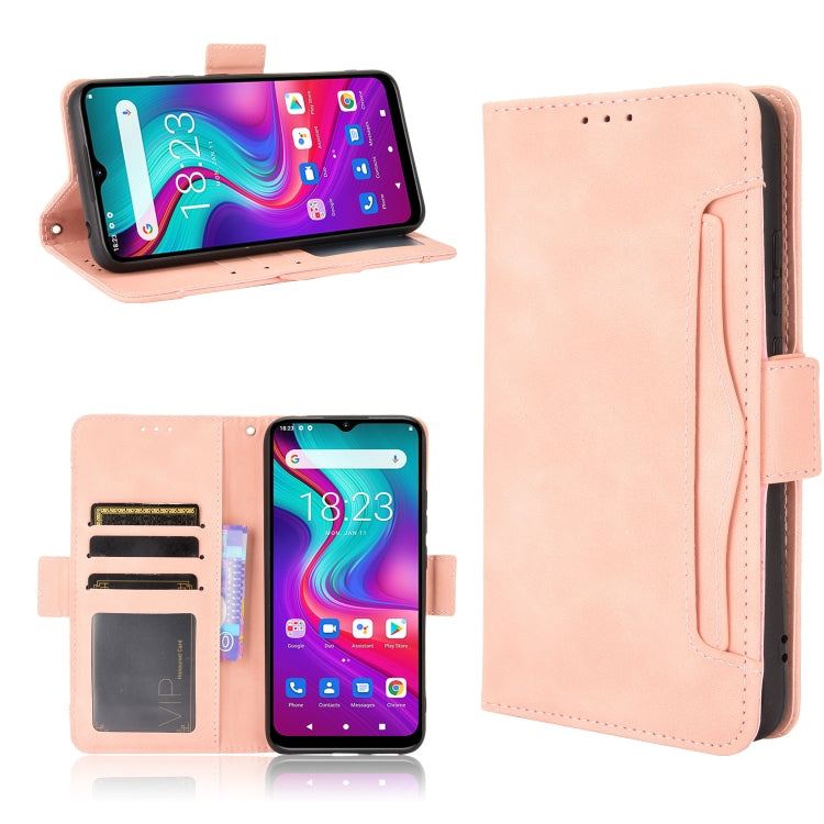 For Doogee X96 Pro Skin Feel Calf Pattern Horizontal Flip Leather Case with Holder & Card Slots & Photo Frame