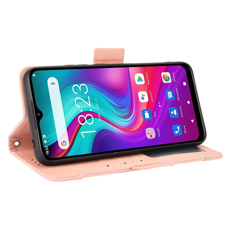 For Doogee X96 Pro Skin Feel Calf Pattern Horizontal Flip Leather Case with Holder & Card Slots & Photo Frame