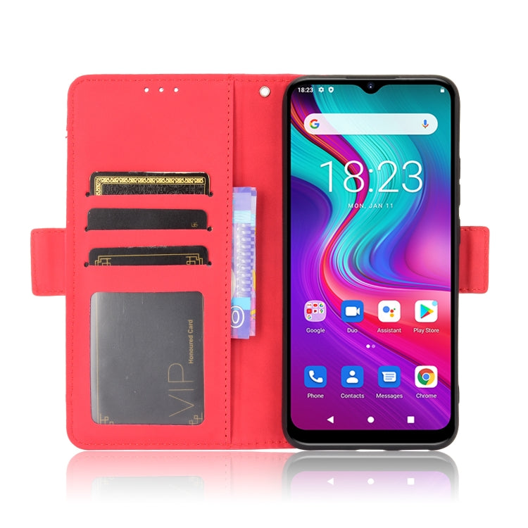 For Doogee X96 Pro Skin Feel Calf Pattern Horizontal Flip Leather Case with Holder & Card Slots & Photo Frame