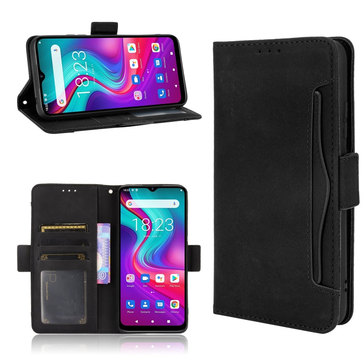 For Doogee X96 Pro Skin Feel Calf Pattern Horizontal Flip Leather Case with Holder & Card Slots & Photo Frame