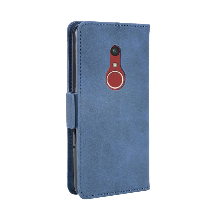 For Fujitsu Arrows Be4 Plus / F-41B Skin Feel Calf Pattern Horizontal Flip Leather Case with Holder & Card Slots & Photo Frame