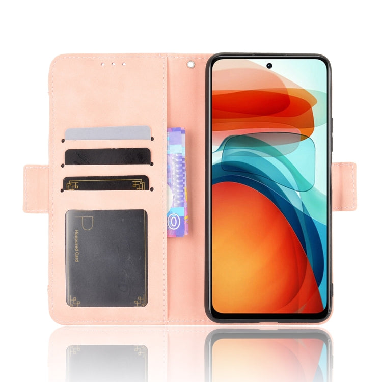 For Xiaomi Redmi Note 10 Pro 5G / Poco X3 GT Skin Feel Calf Pattern Horizontal Flip Leather Case with Holder & Card Slots & Photo Frame