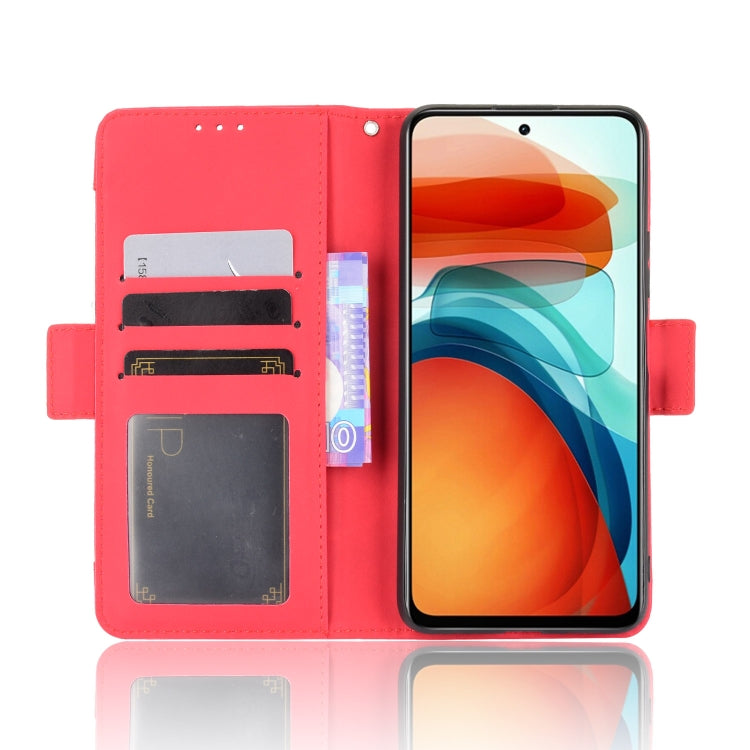 For Xiaomi Redmi Note 10 Pro 5G / Poco X3 GT Skin Feel Calf Pattern Horizontal Flip Leather Case with Holder & Card Slots & Photo Frame