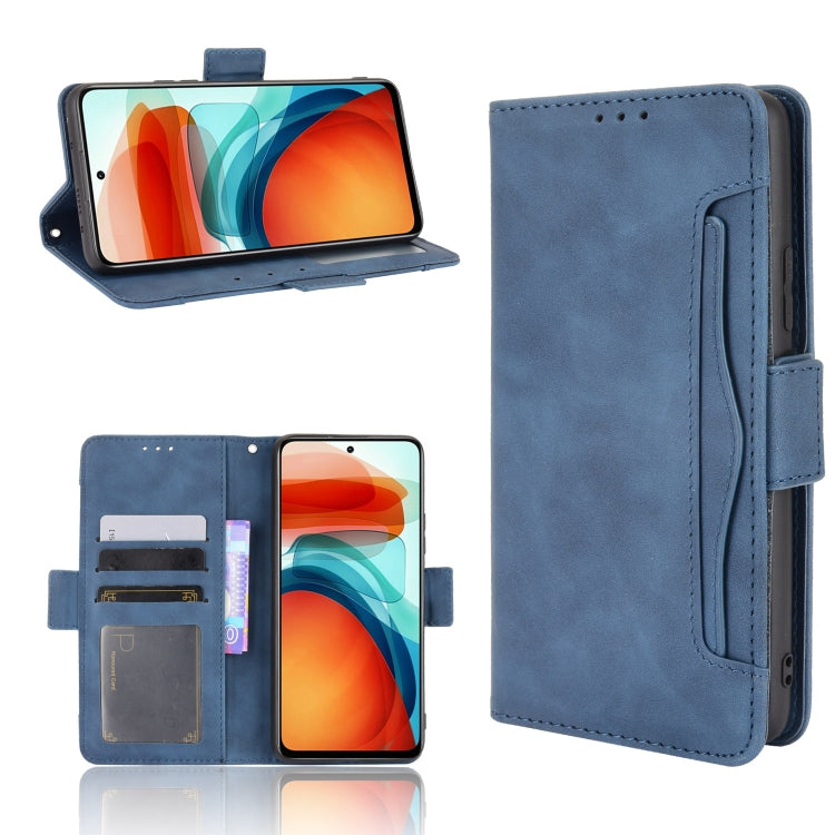 For Xiaomi Redmi Note 10 Pro 5G / Poco X3 GT Skin Feel Calf Pattern Horizontal Flip Leather Case with Holder & Card Slots & Photo Frame