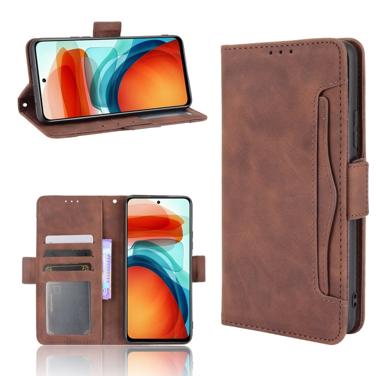 For Xiaomi Redmi Note 10 Pro 5G / Poco X3 GT Skin Feel Calf Pattern Horizontal Flip Leather Case with Holder & Card Slots & Photo Frame