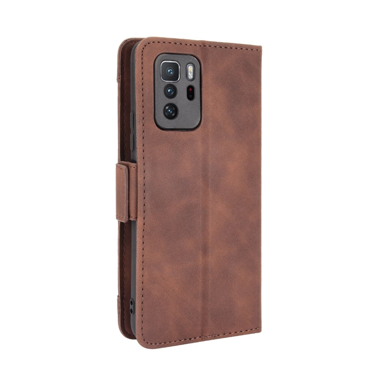 For Xiaomi Redmi Note 10 Pro 5G / Poco X3 GT Skin Feel Calf Pattern Horizontal Flip Leather Case with Holder & Card Slots & Photo Frame