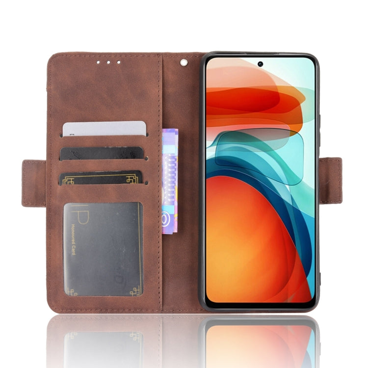 For Xiaomi Redmi Note 10 Pro 5G / Poco X3 GT Skin Feel Calf Pattern Horizontal Flip Leather Case with Holder & Card Slots & Photo Frame