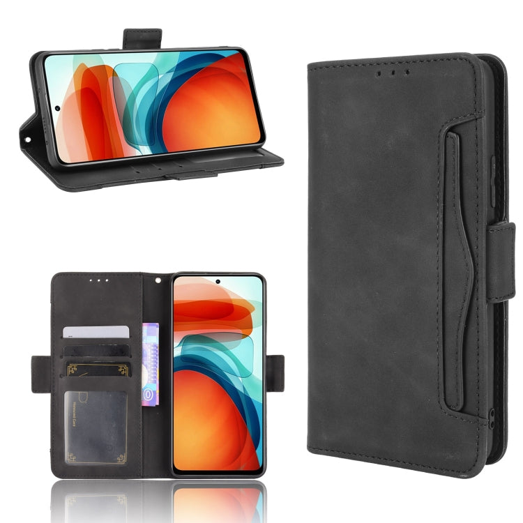 For Xiaomi Redmi Note 10 Pro 5G / Poco X3 GT Skin Feel Calf Pattern Horizontal Flip Leather Case with Holder & Card Slots & Photo Frame
