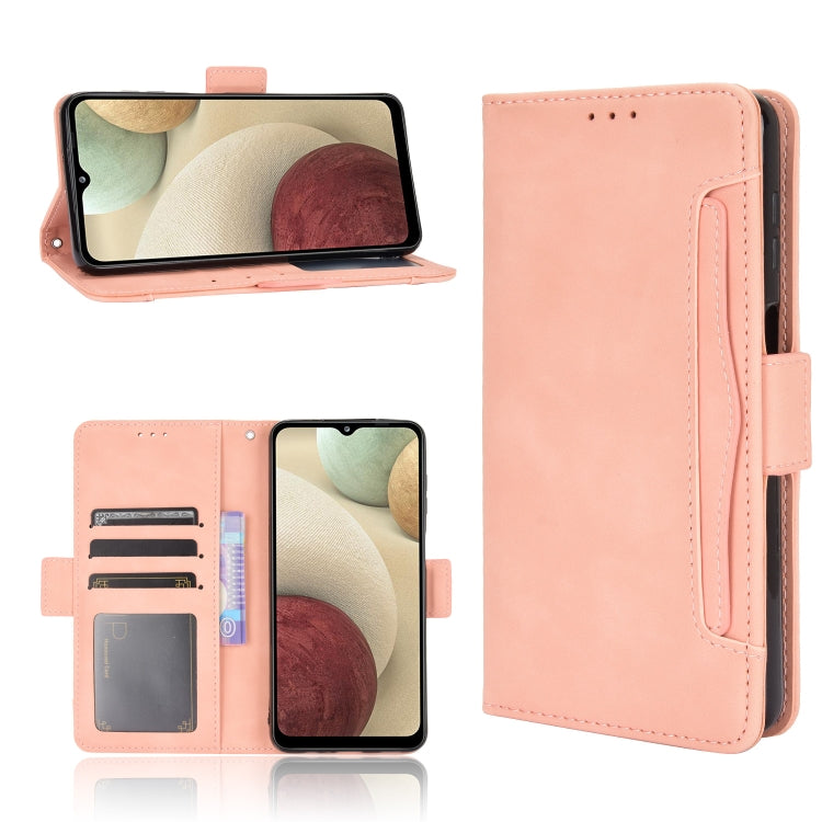 For Samsung Galaxy M32 Skin Feel Calf Pattern Horizontal Flip Leather Case with Holder & Card Slots & Photo Frame