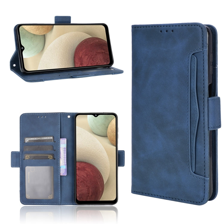 For Samsung Galaxy M32 Skin Feel Calf Pattern Horizontal Flip Leather Case with Holder & Card Slots & Photo Frame