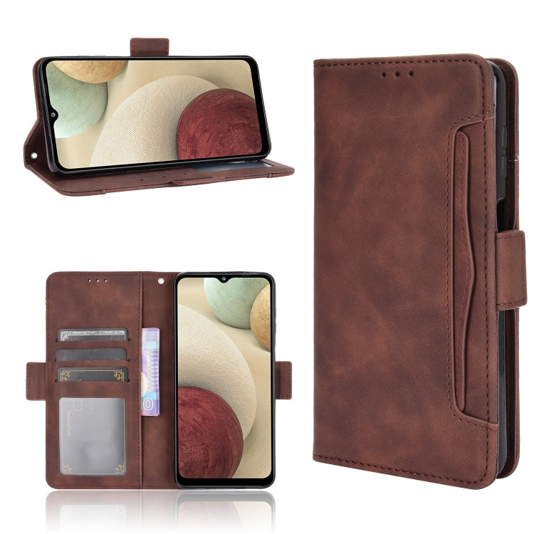 For Samsung Galaxy M32 Skin Feel Calf Pattern Horizontal Flip Leather Case with Holder & Card Slots & Photo Frame
