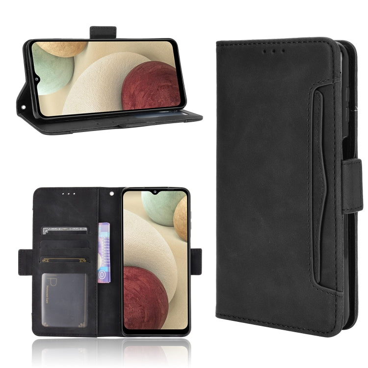 For Samsung Galaxy M32 Skin Feel Calf Pattern Horizontal Flip Leather Case with Holder & Card Slots & Photo Frame