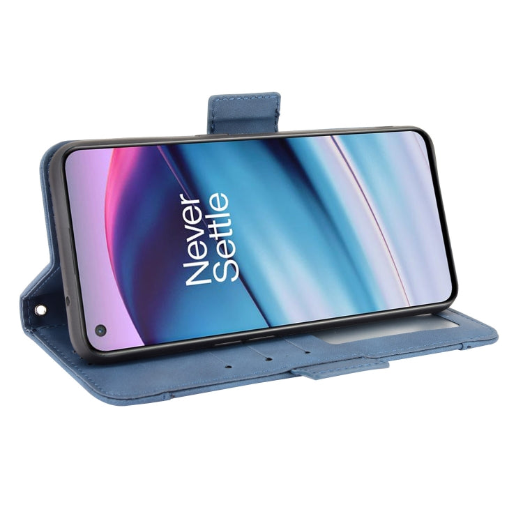 For OnePlus Nord CE 5G Skin Feel Calf Pattern Horizontal Flip Leather Case with Holder & Card Slots & Photo Frame