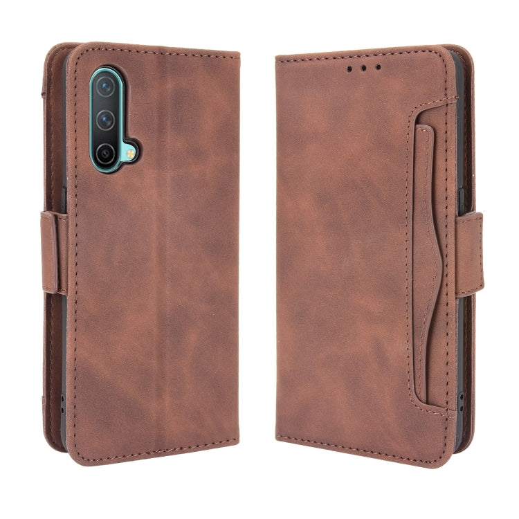 For OnePlus Nord CE 5G Skin Feel Calf Pattern Horizontal Flip Leather Case with Holder & Card Slots & Photo Frame