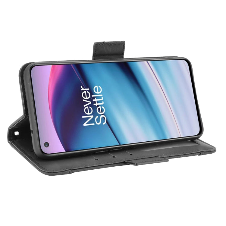 For OnePlus Nord CE 5G Skin Feel Calf Pattern Horizontal Flip Leather Case with Holder & Card Slots & Photo Frame