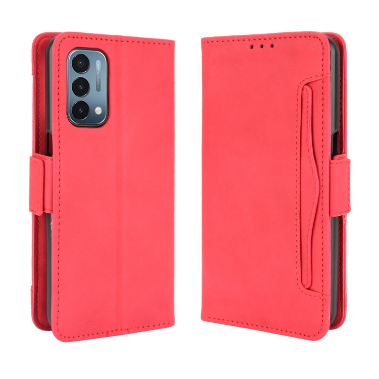 For OnePlus Nord N200 5G Skin Feel Calf Pattern Horizontal Flip Leather Case with Holder & Card Slots & Photo Frame