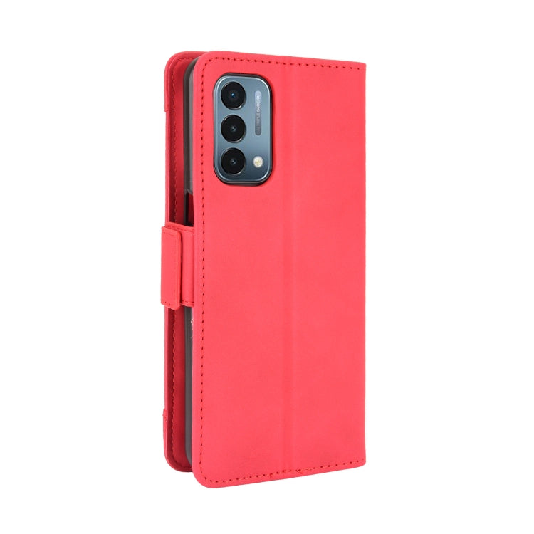 For OnePlus Nord N200 5G Skin Feel Calf Pattern Horizontal Flip Leather Case with Holder & Card Slots & Photo Frame