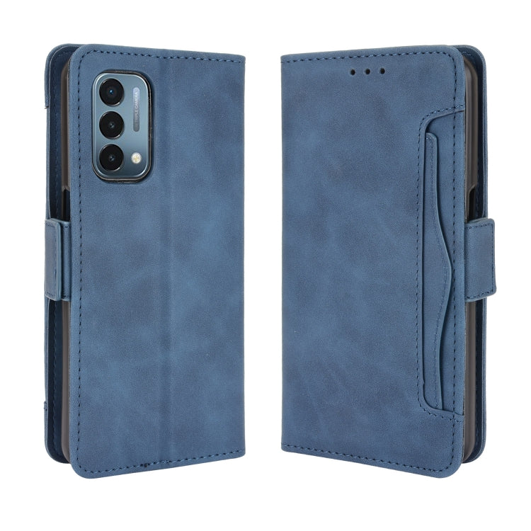 For OnePlus Nord N200 5G Skin Feel Calf Pattern Horizontal Flip Leather Case with Holder & Card Slots & Photo Frame