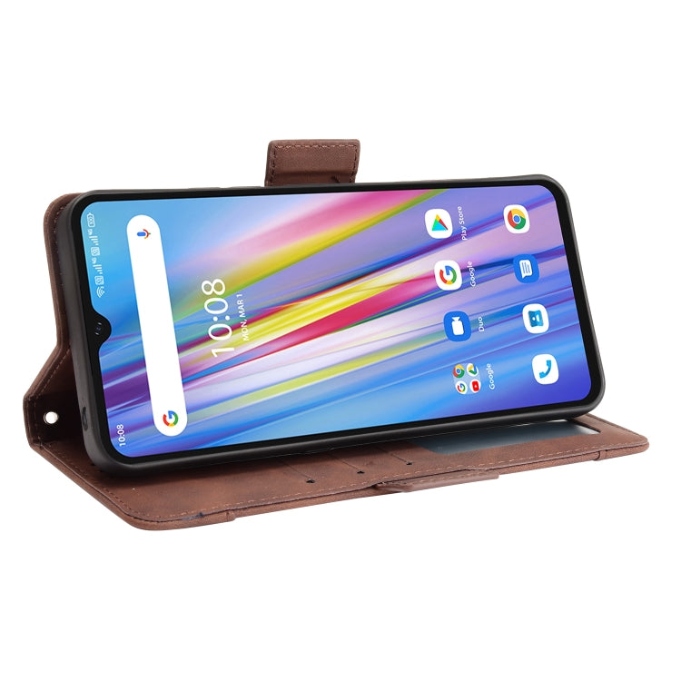For Umidigi A11 Skin Feel Calf Pattern Horizontal Flip Leather Case with Holder & Card Slots & Photo Frame